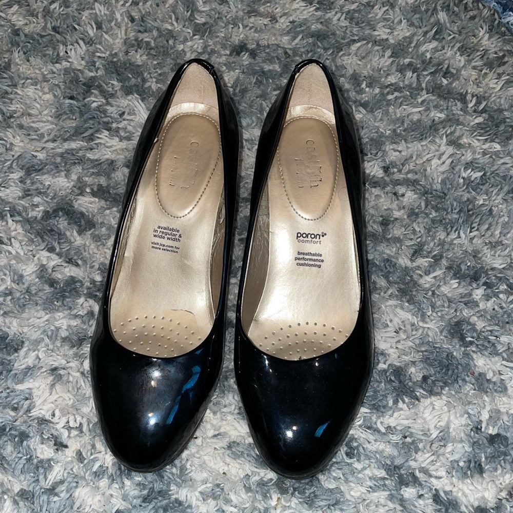 Black heels